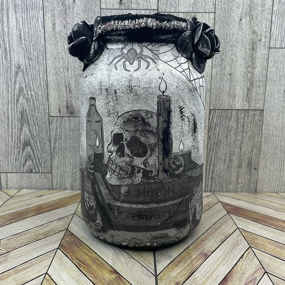 Hand Crafted Accents Halloween Decorated Jar Poshmark
